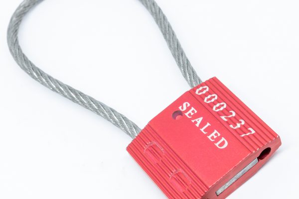 Sigilli a strozzo con cavo metallico